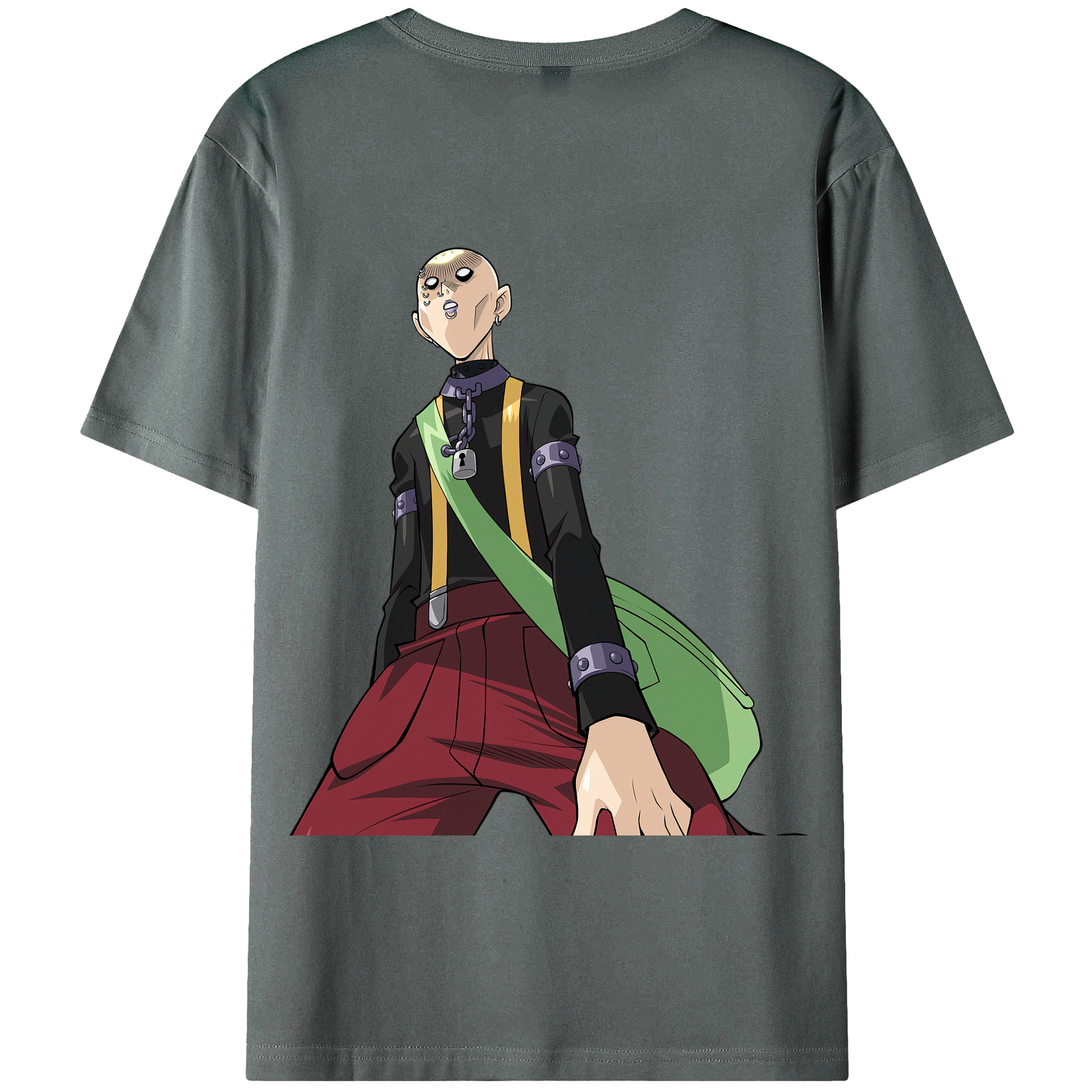 （画像用） 遊☆戯☆王 Yu-Gi-Oh! 綿100％半袖Tシャツ（背面プリント）